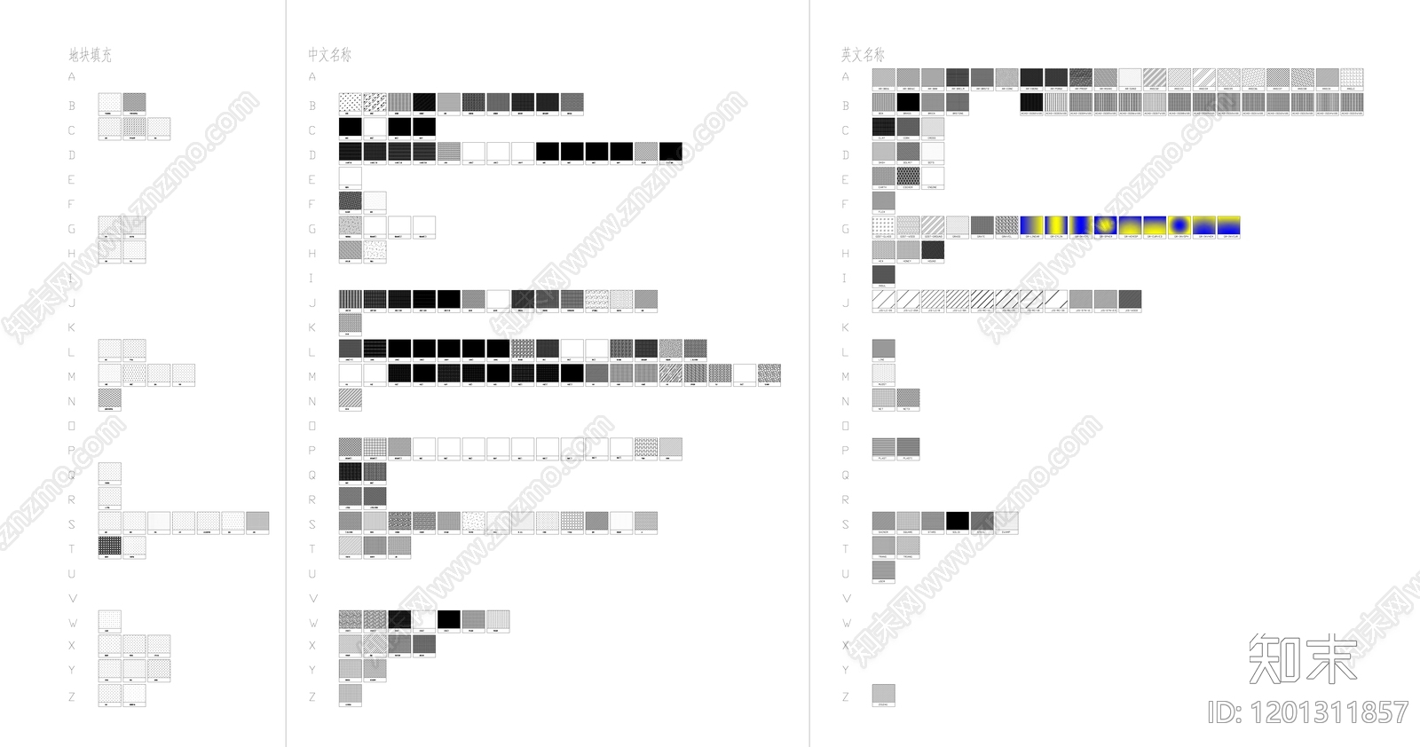 填充图案施工图下载【ID:1201311857】