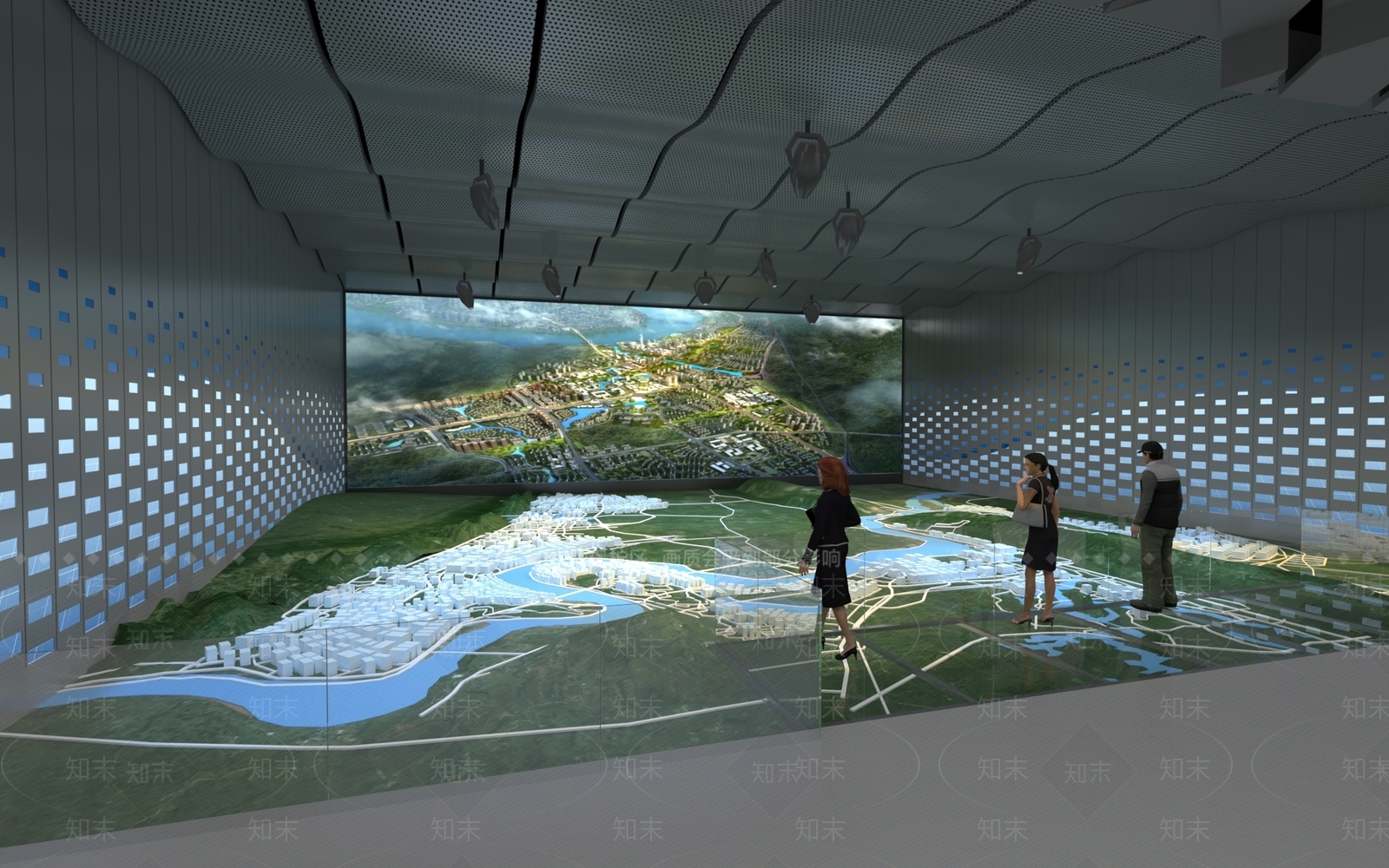 现代其他展厅3D模型下载【ID:1201311703】