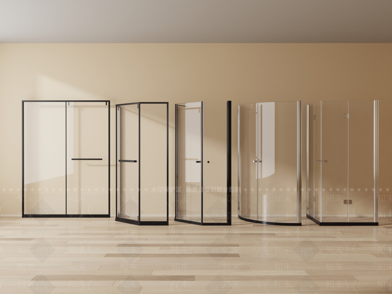 淋浴房3D模型下载【ID:1201312043】