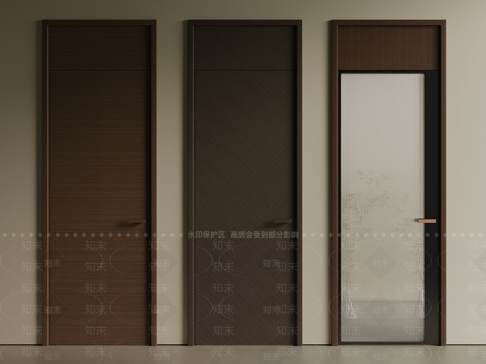 新中式意式单开门3D模型下载【ID:1201312387】