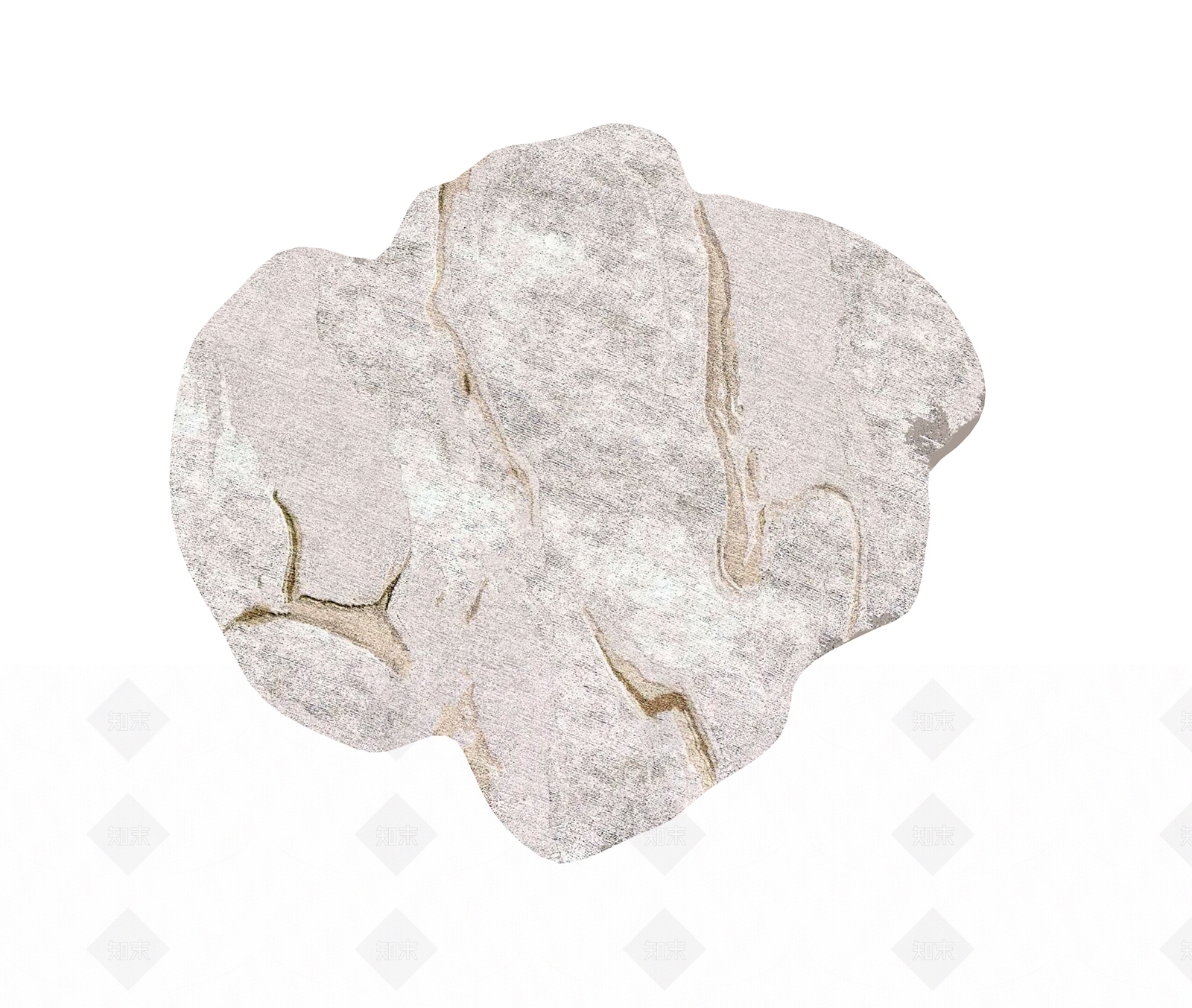 现代异形地毯SU模型下载【ID:1201315594】