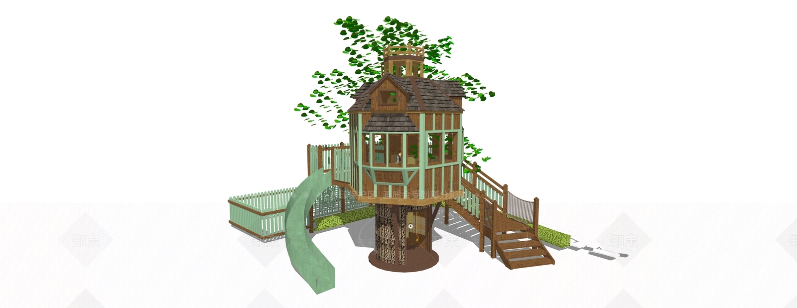 现代其他景观小建筑SU模型下载【ID:1201321420】