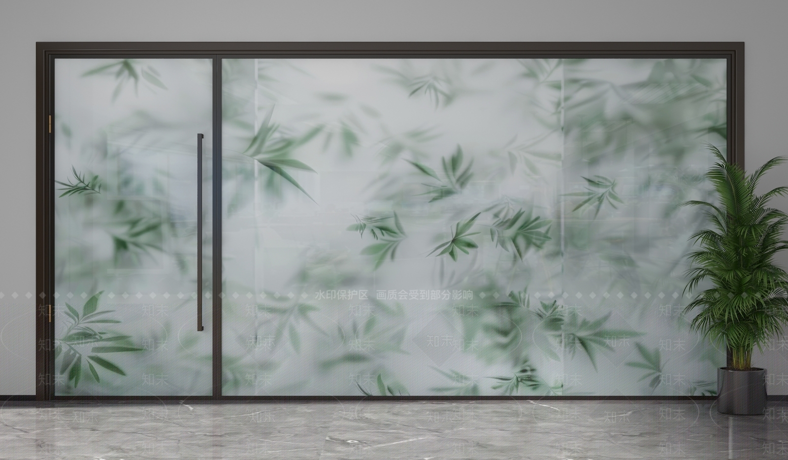 现代隔断3D模型下载【ID:1201329803】