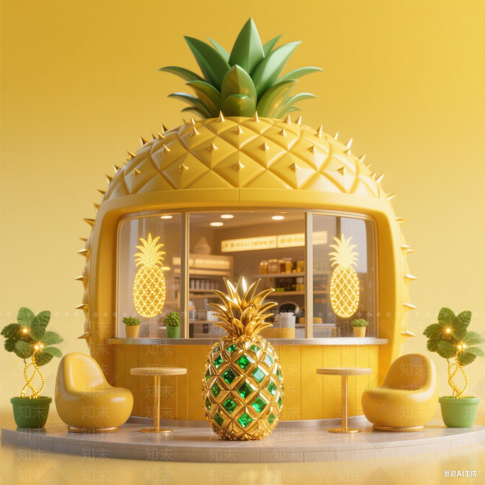 现代奶茶店SU模型下载【ID:1201330710】