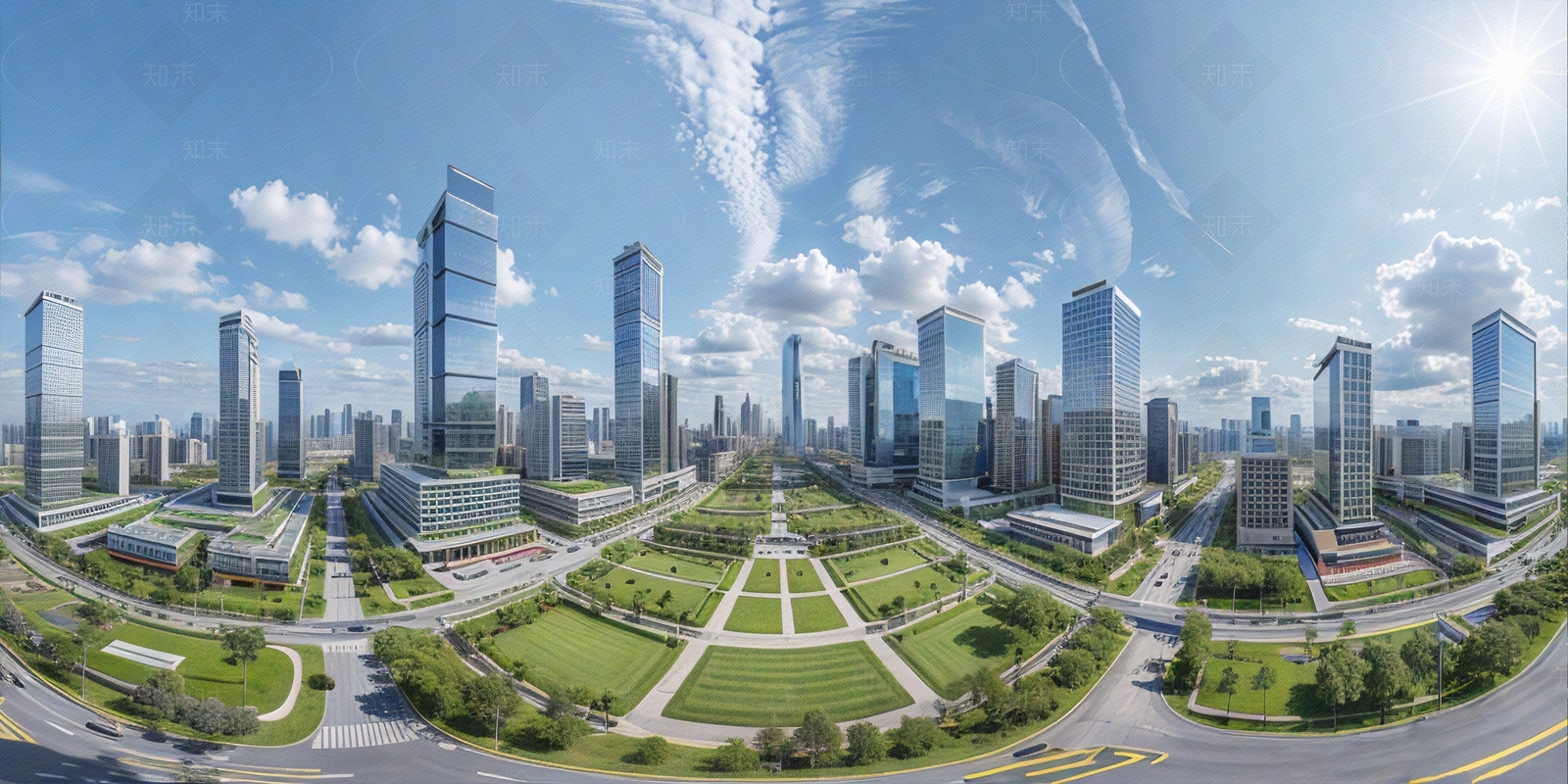 现代城市HDR贴图下载【ID:1201335560】