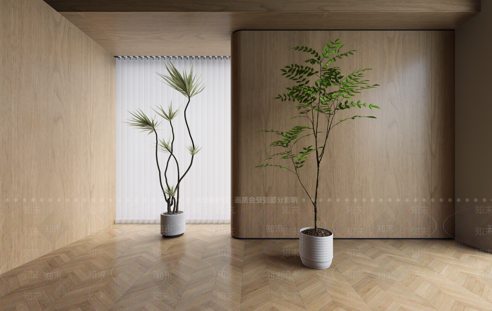 植物组合SU模型下载【ID:1201340017】