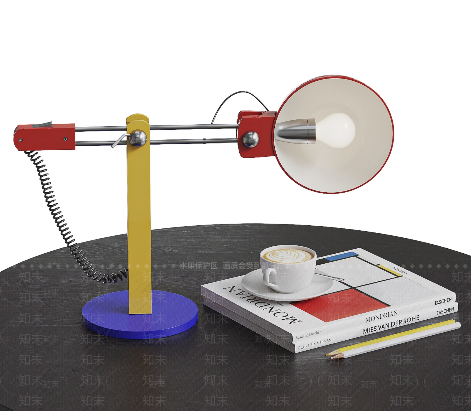 现代复古摆件组合3D模型下载【ID:1201341162】