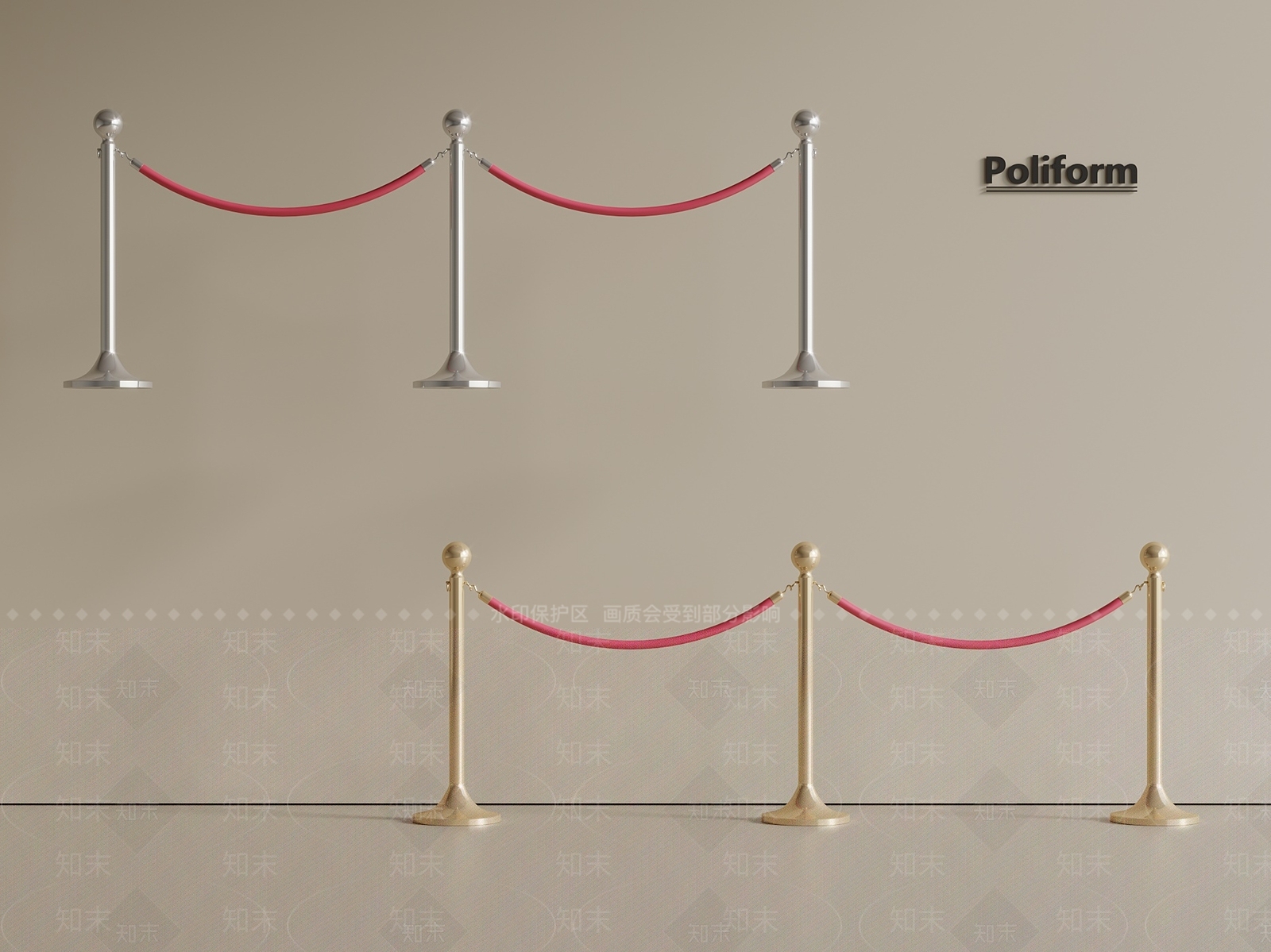 现代简约其他围挡围栏3D模型下载【ID:1201347381】