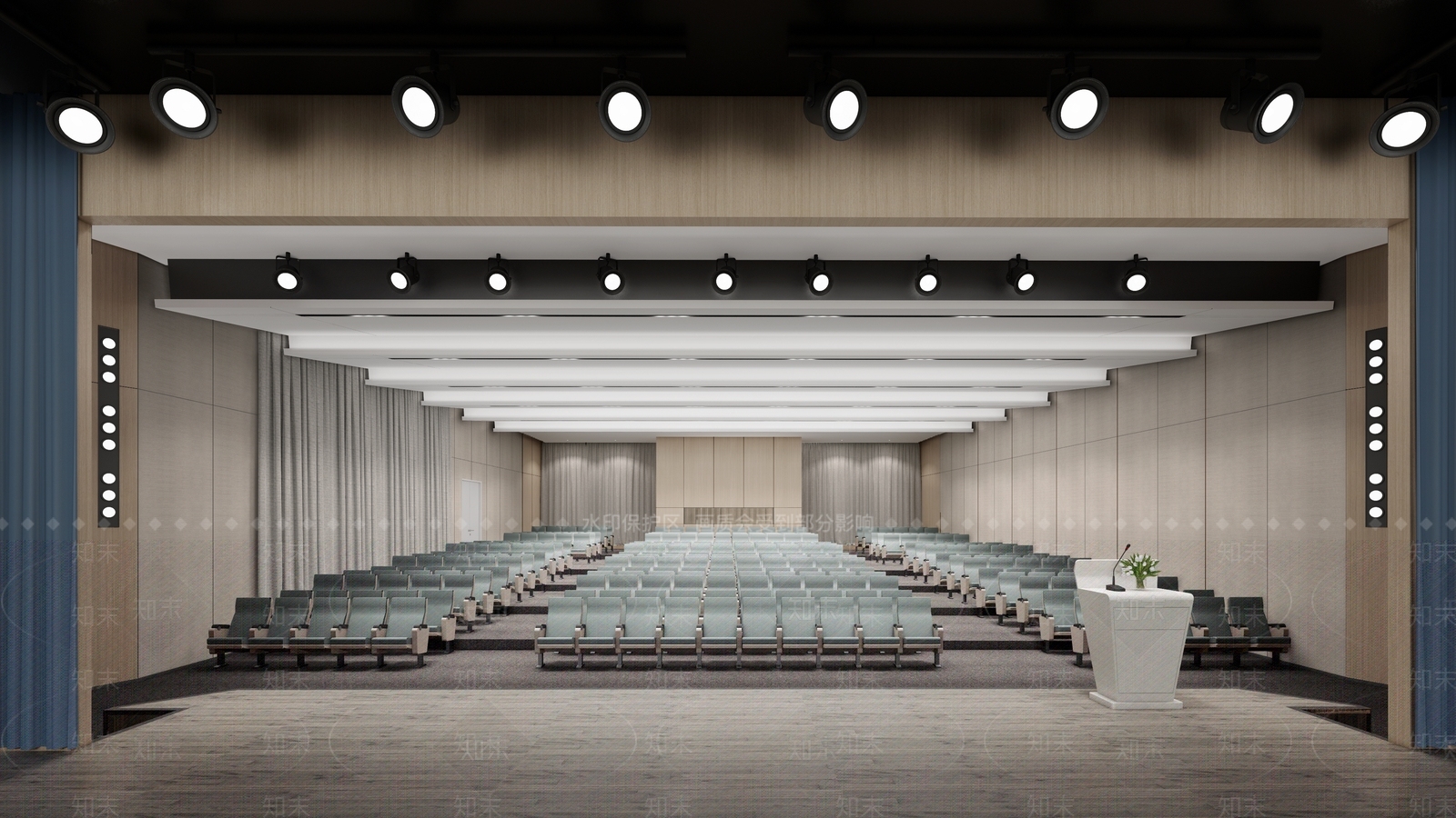 报告厅SU模型下载【ID:1201351966】