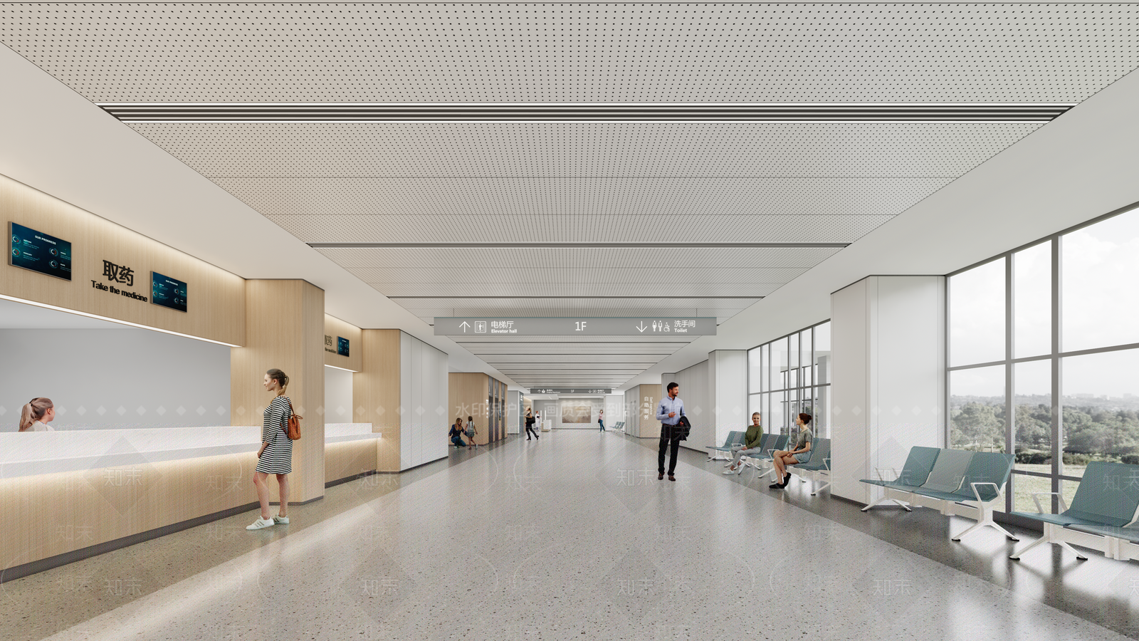 医院SU模型下载【ID:1201352276】