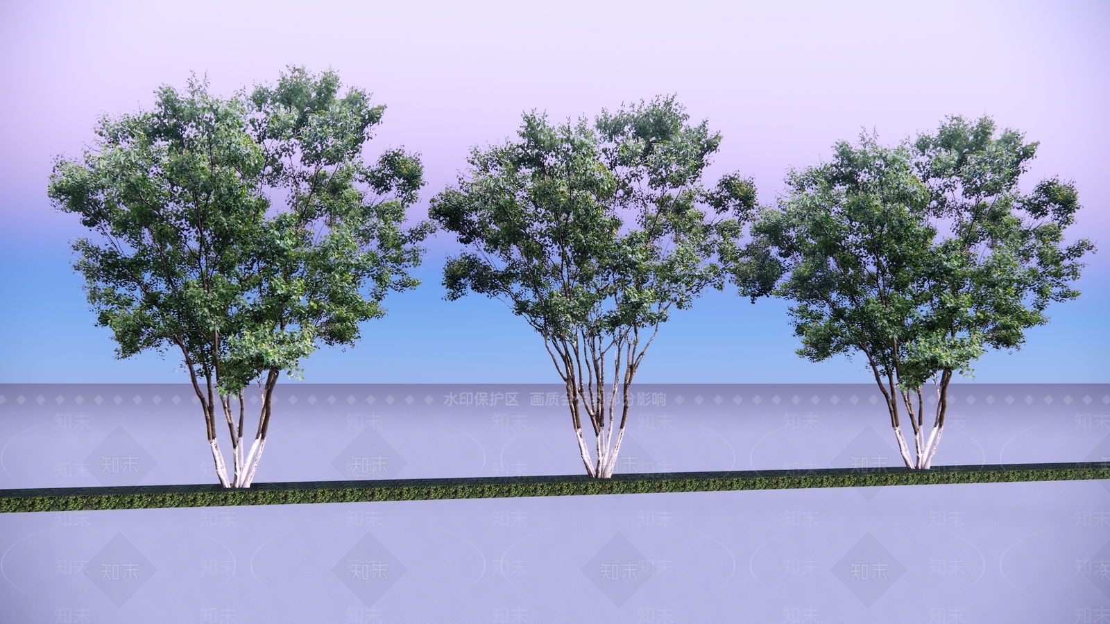 2D乔木SU模型下载【ID:1201352231】