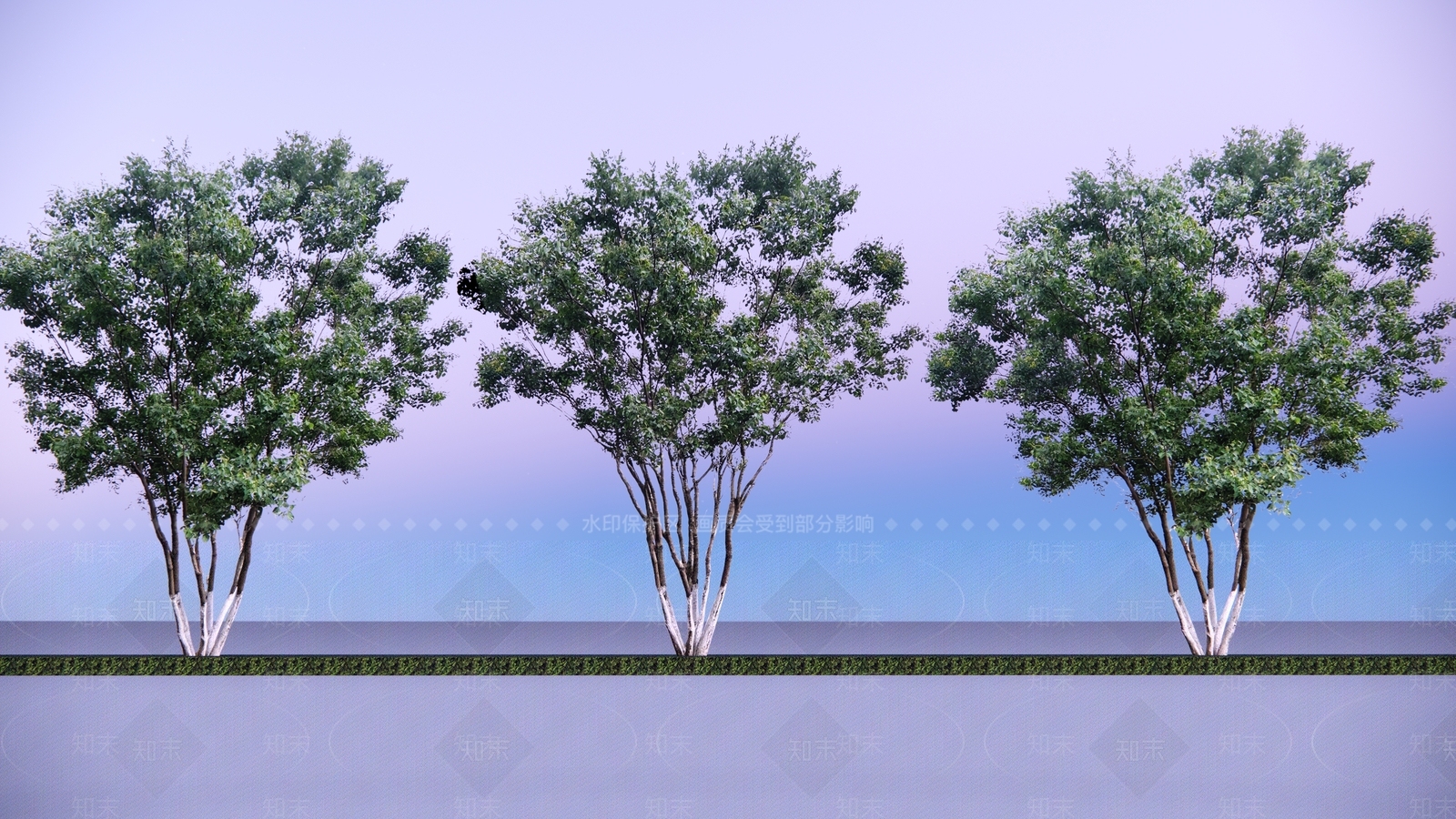 2D乔木SU模型下载【ID:1201352231】