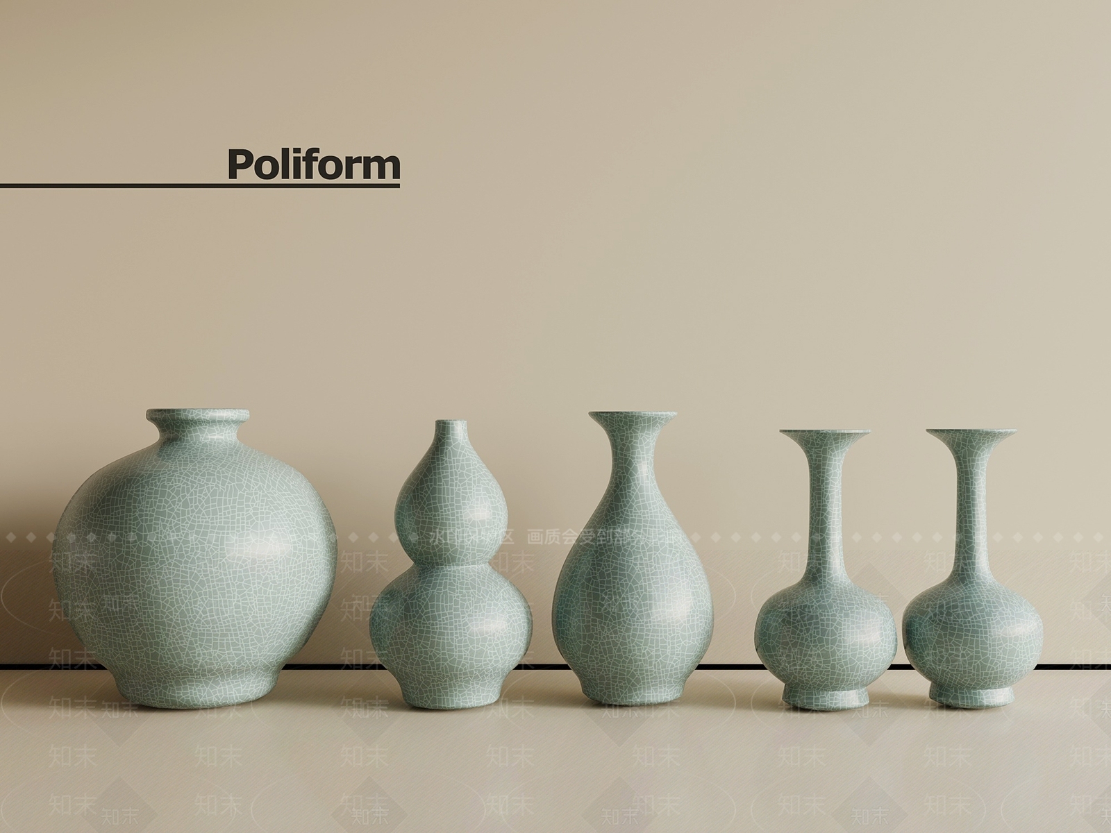 现代花瓶SU模型下载【ID:1201354515】