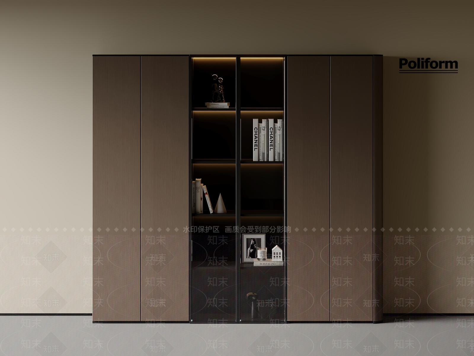 现代意式餐边柜3D模型下载【ID:1201358659】
