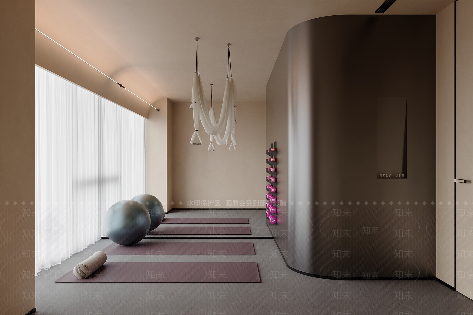 奶油极简其他家装3D模型下载【ID:1201362036】