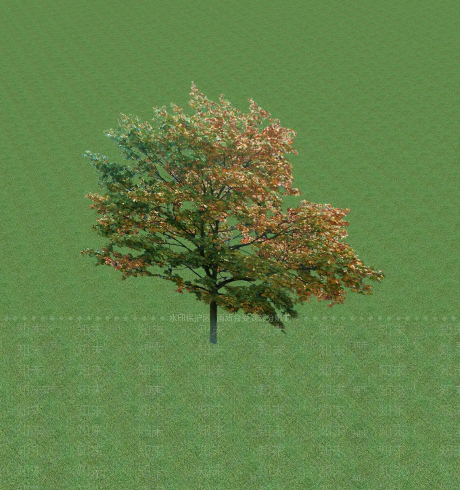 2D乔木SU模型下载【ID:1201365323】
