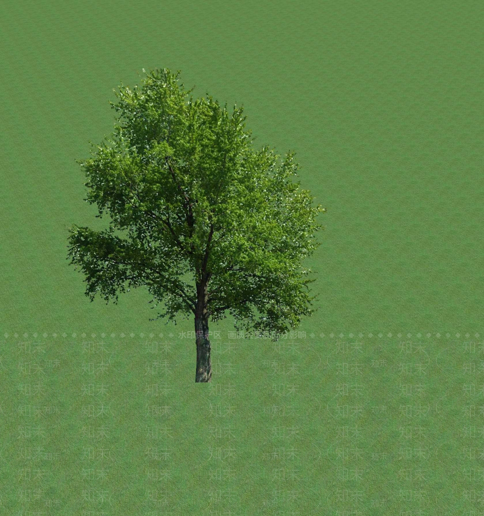 2D乔木SU模型下载【ID:1201365356】
