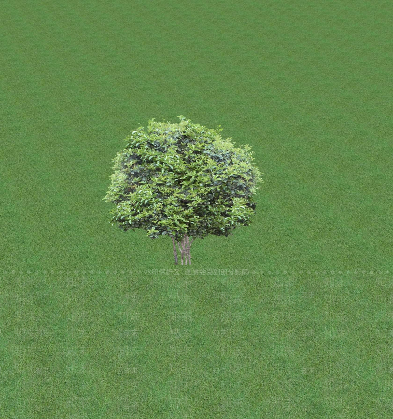 2D乔木SU模型下载【ID:1201365557】
