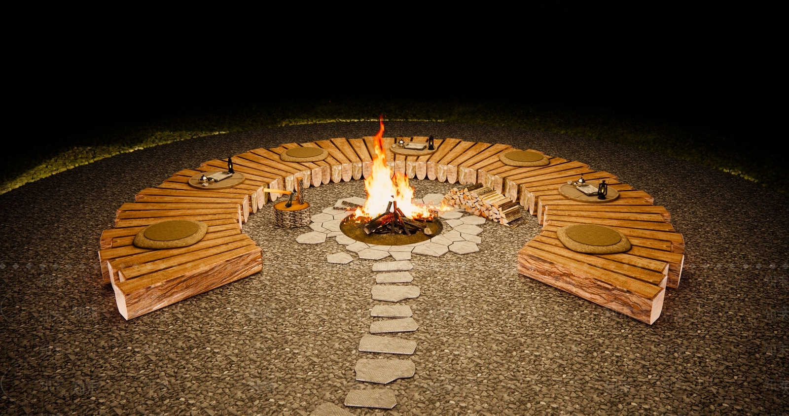 现代其他景观小品SU模型下载【ID:1201367902】