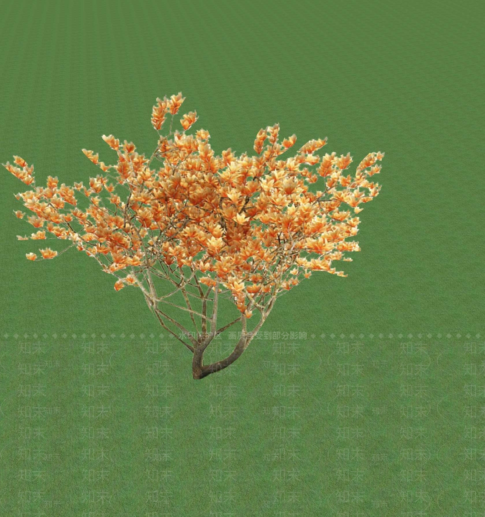 2D灌木SU模型下载【ID:1201367885】