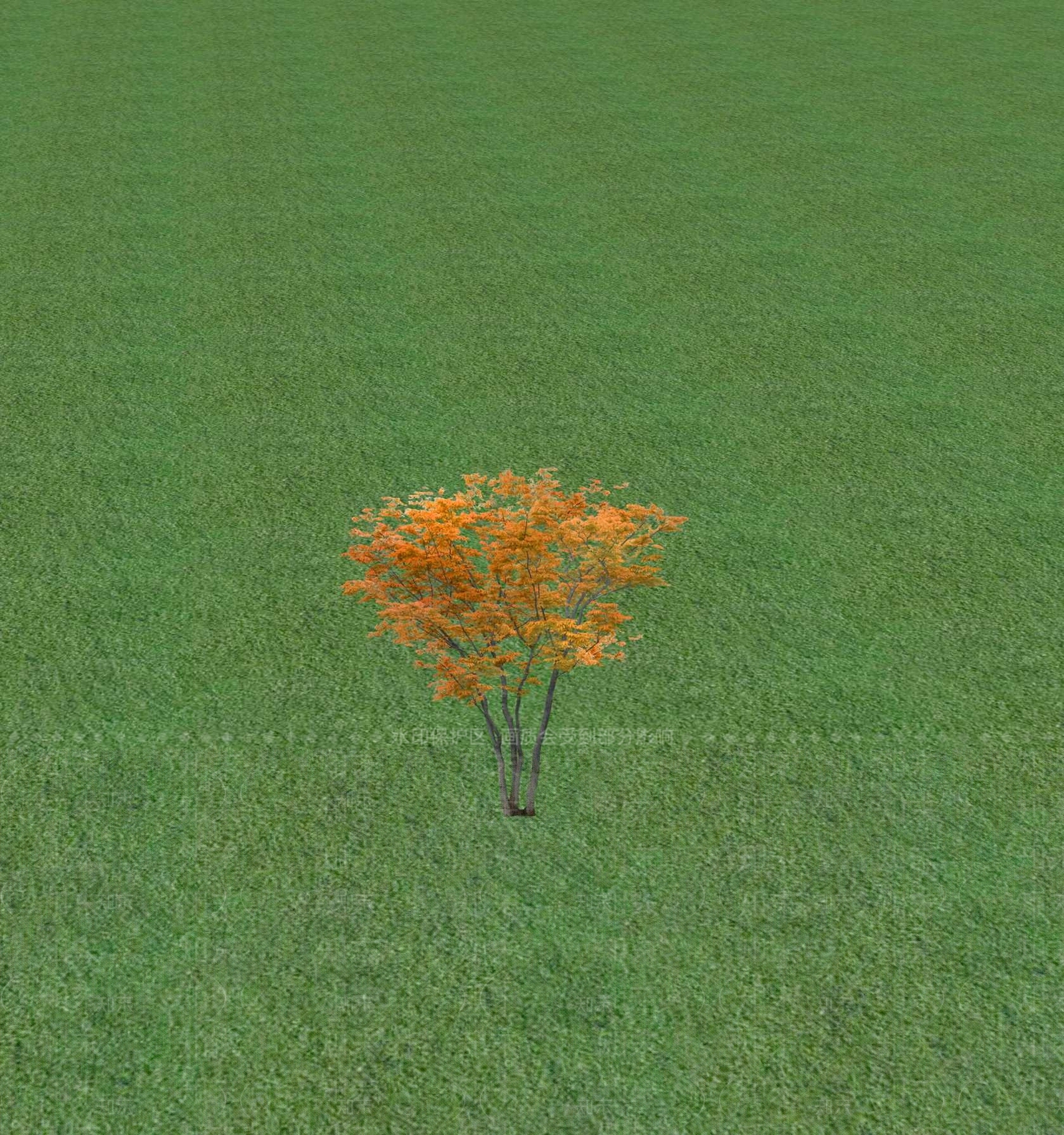 2D灌木SU模型下载【ID:1201368527】
