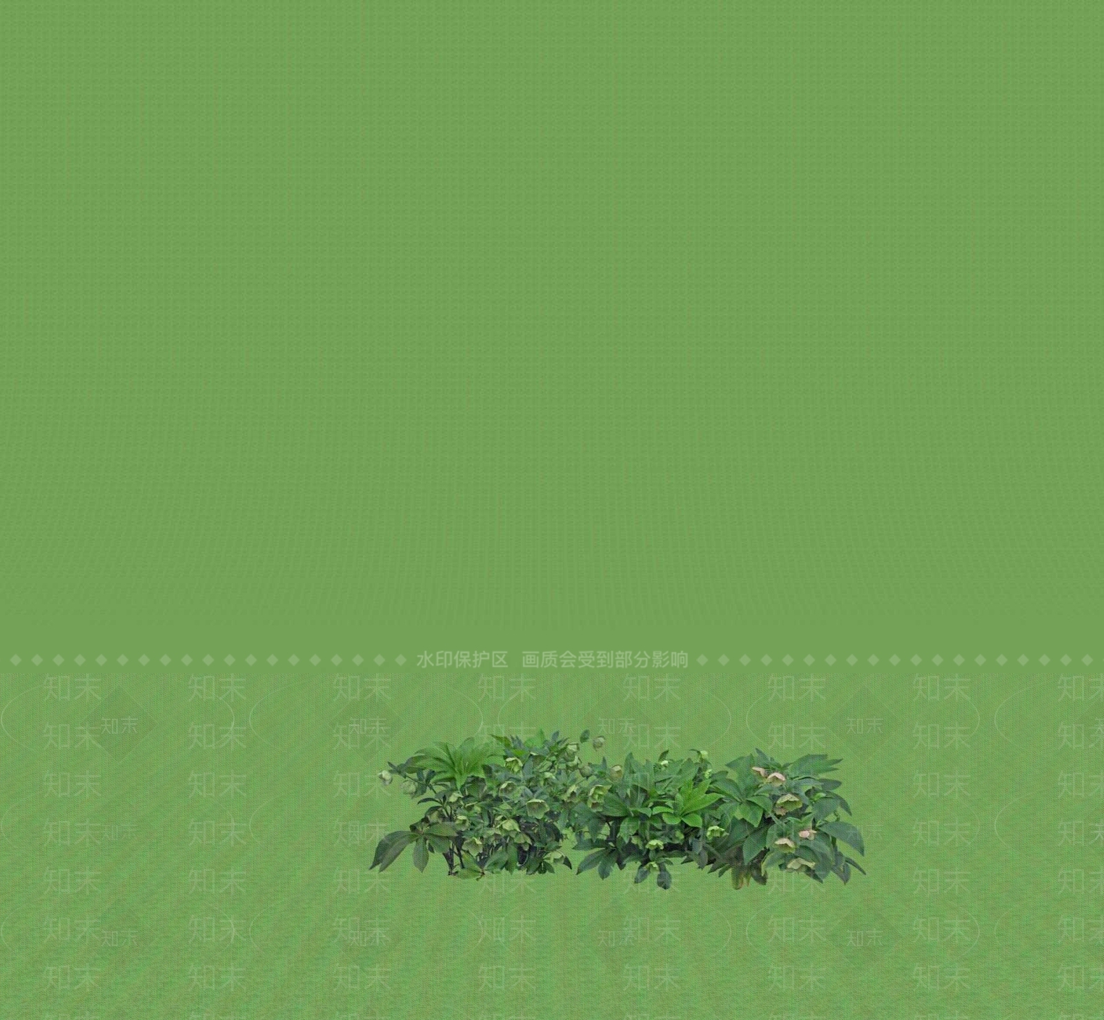 2D灌木SU模型下载【ID:1201368658】
