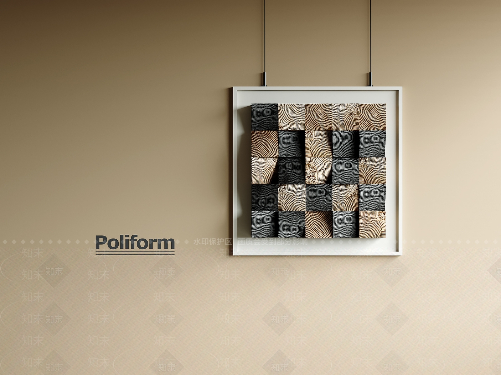 现代中古挂件3D模型下载【ID:1201369456】