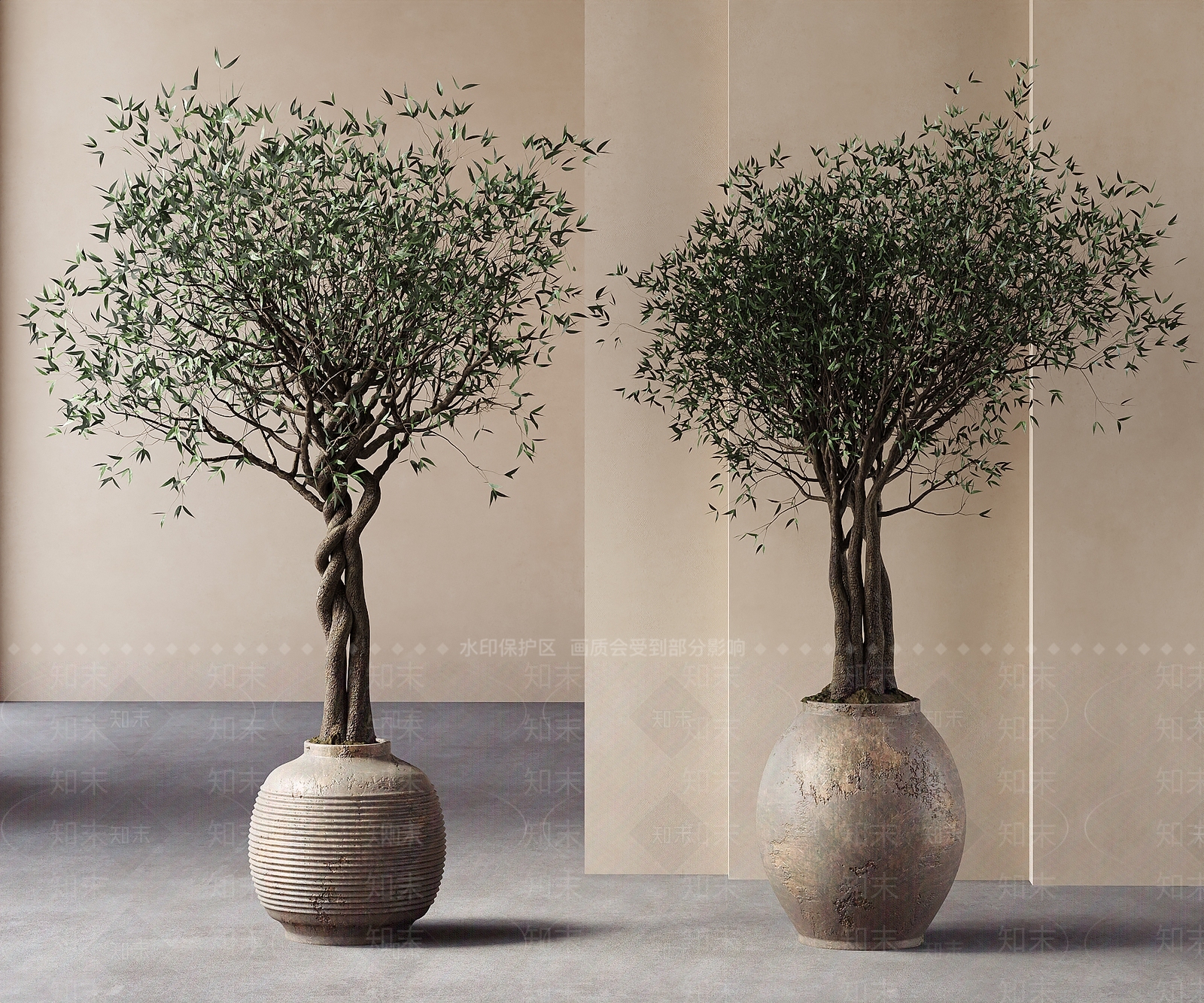 盆栽SU模型下载【ID:1201373077】