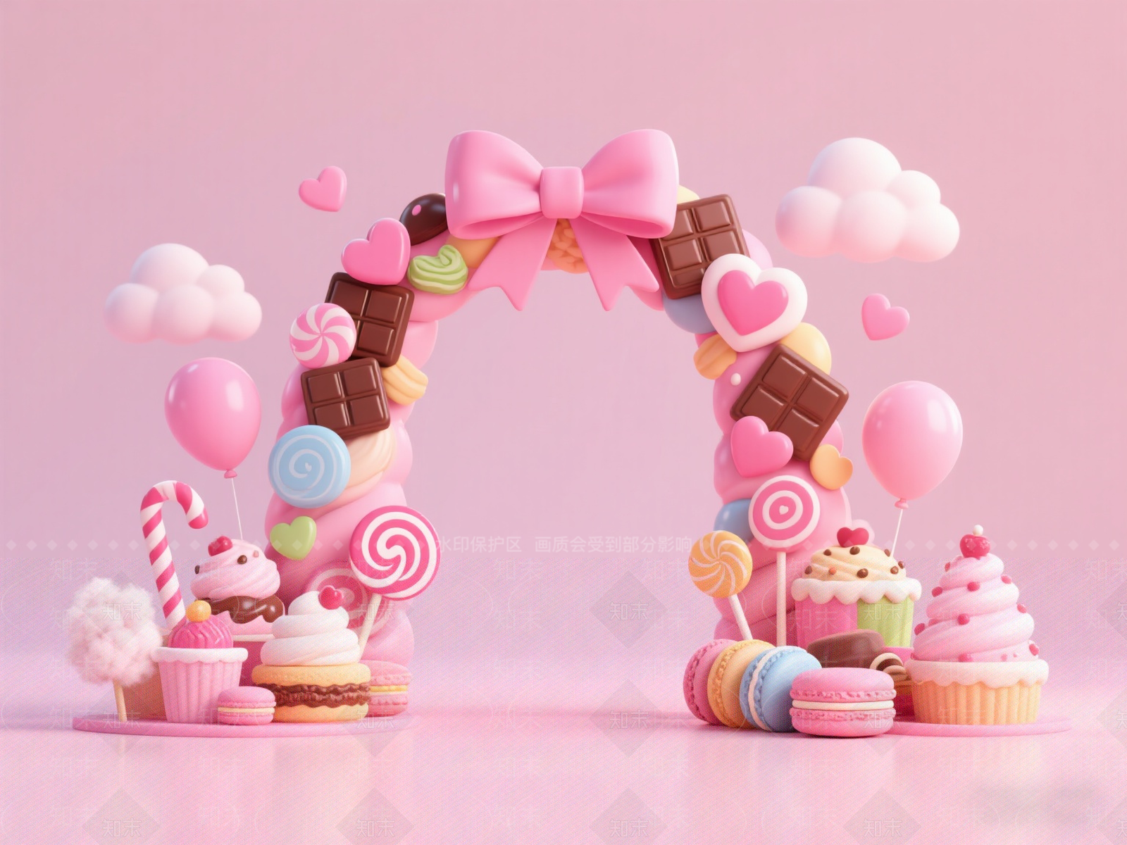 现代入口大门SU模型下载【ID:1201375152】