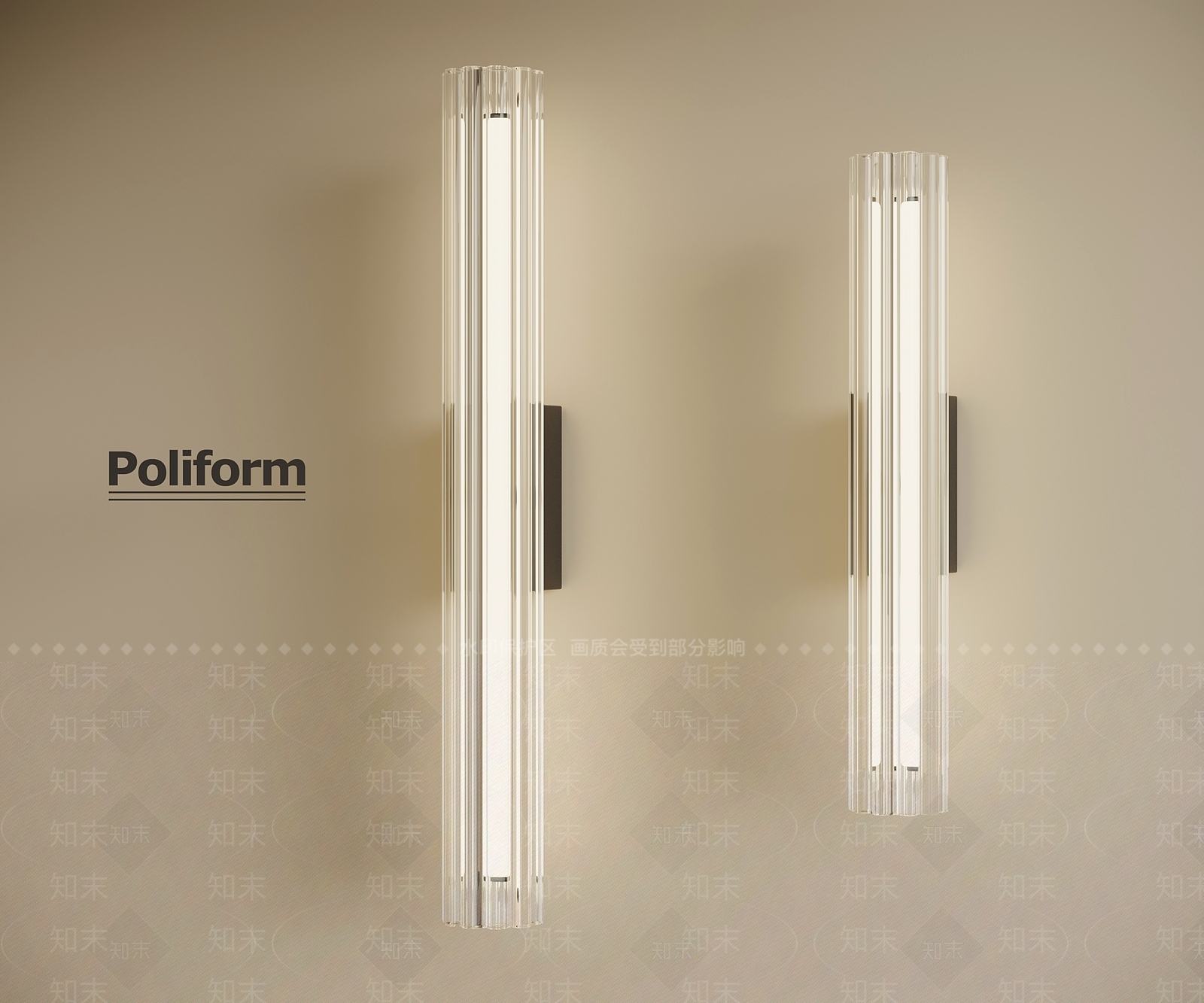 意式壁灯3D模型下载【ID:1201378665】