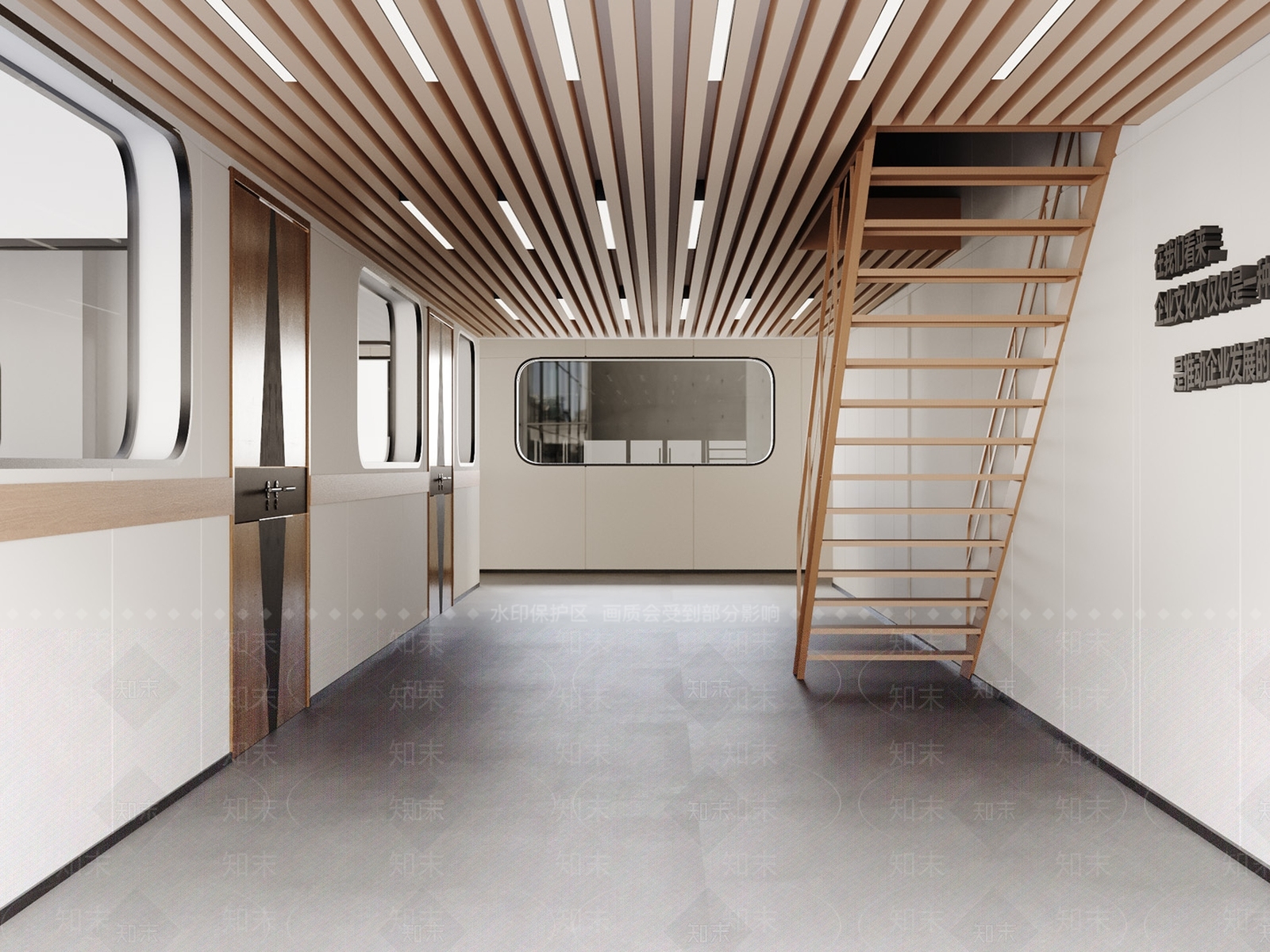 现代轻奢其他办公空间3D模型下载【ID:1201389104】