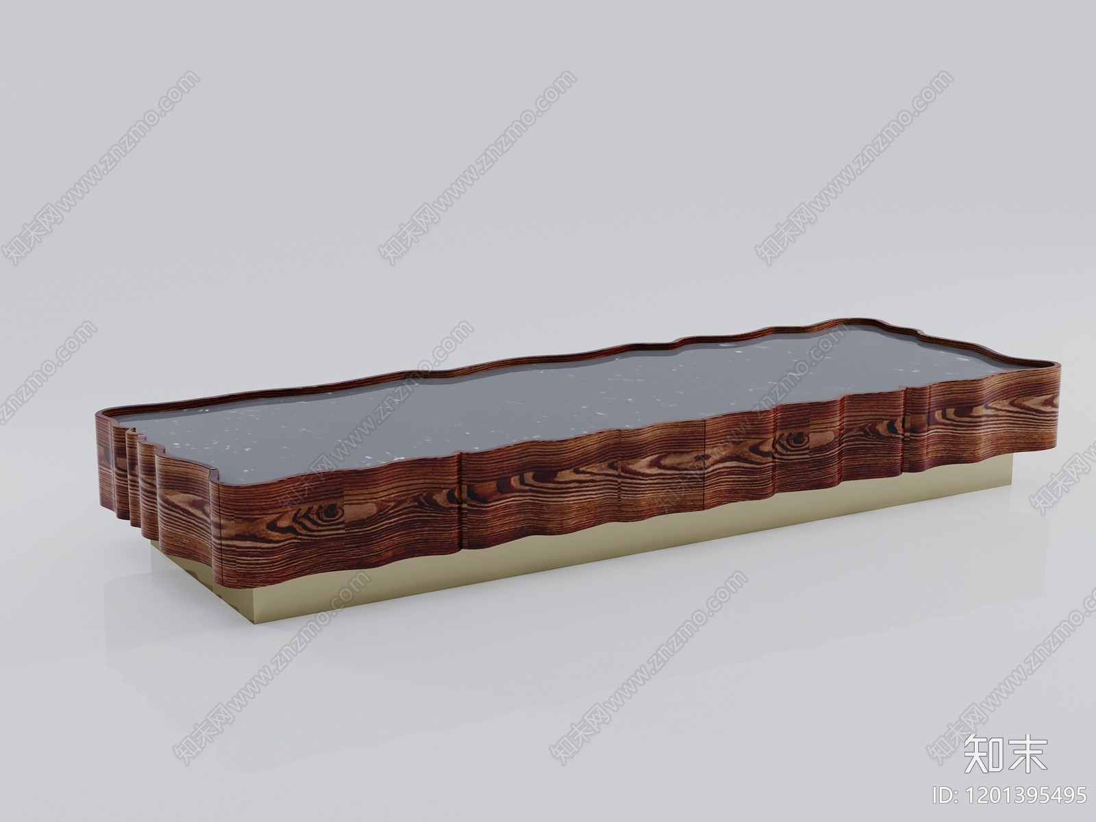 现代简约茶几3D模型下载【ID:1201395495】