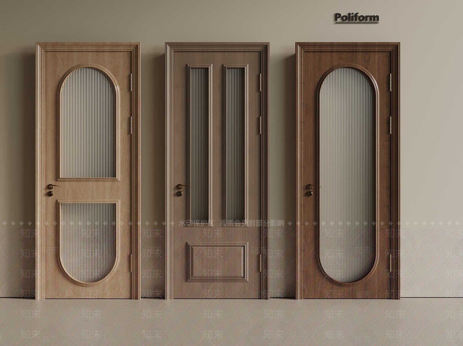 新中式中古单开门3D模型下载【ID:1201396500】