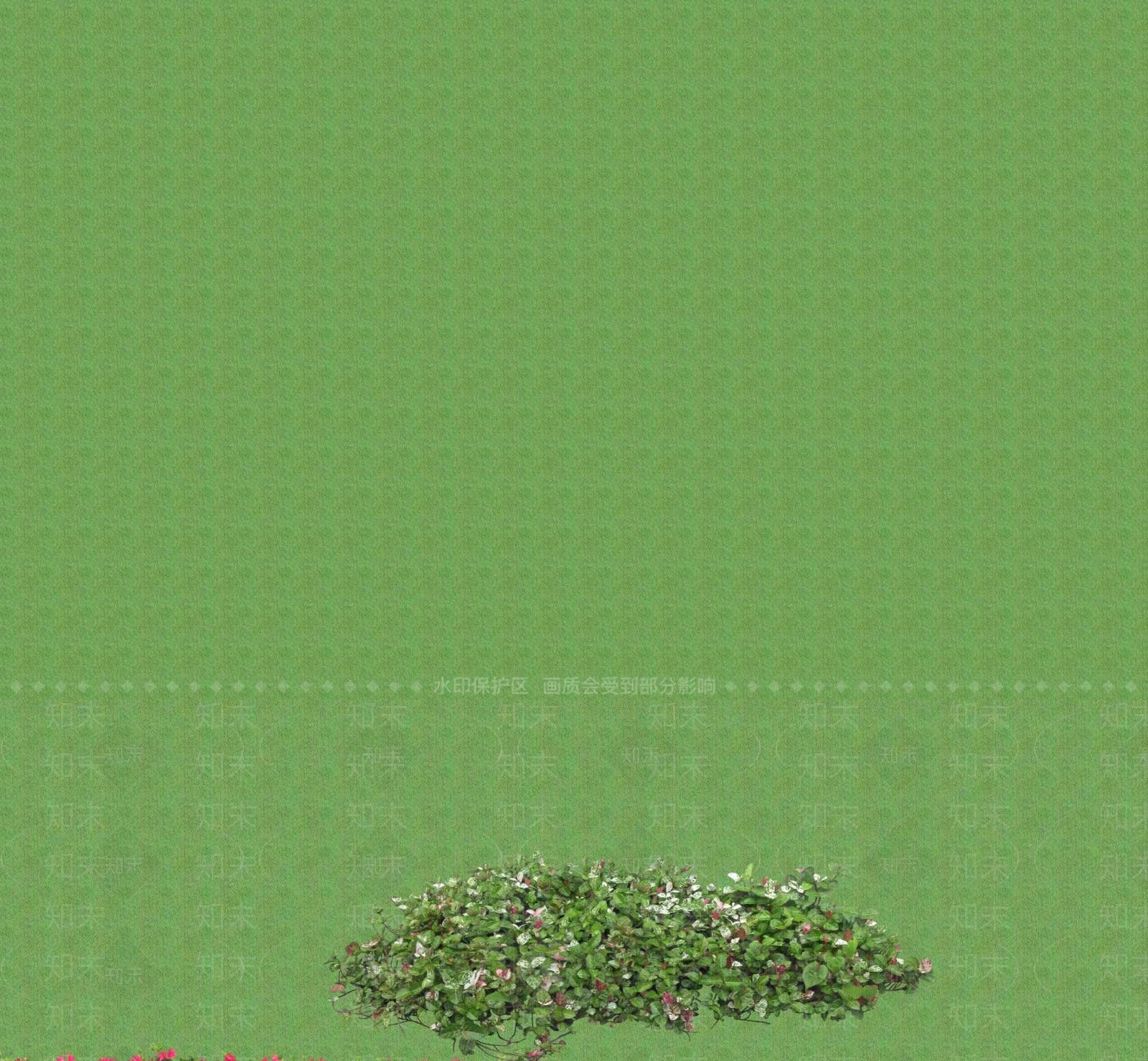 2D花草SU模型下载【ID:1201400208】
