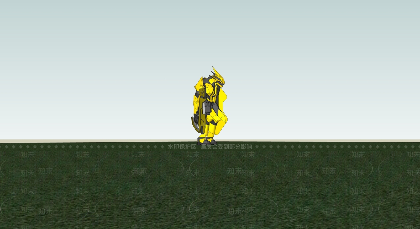 虚拟人物SU模型下载【ID:1201401077】