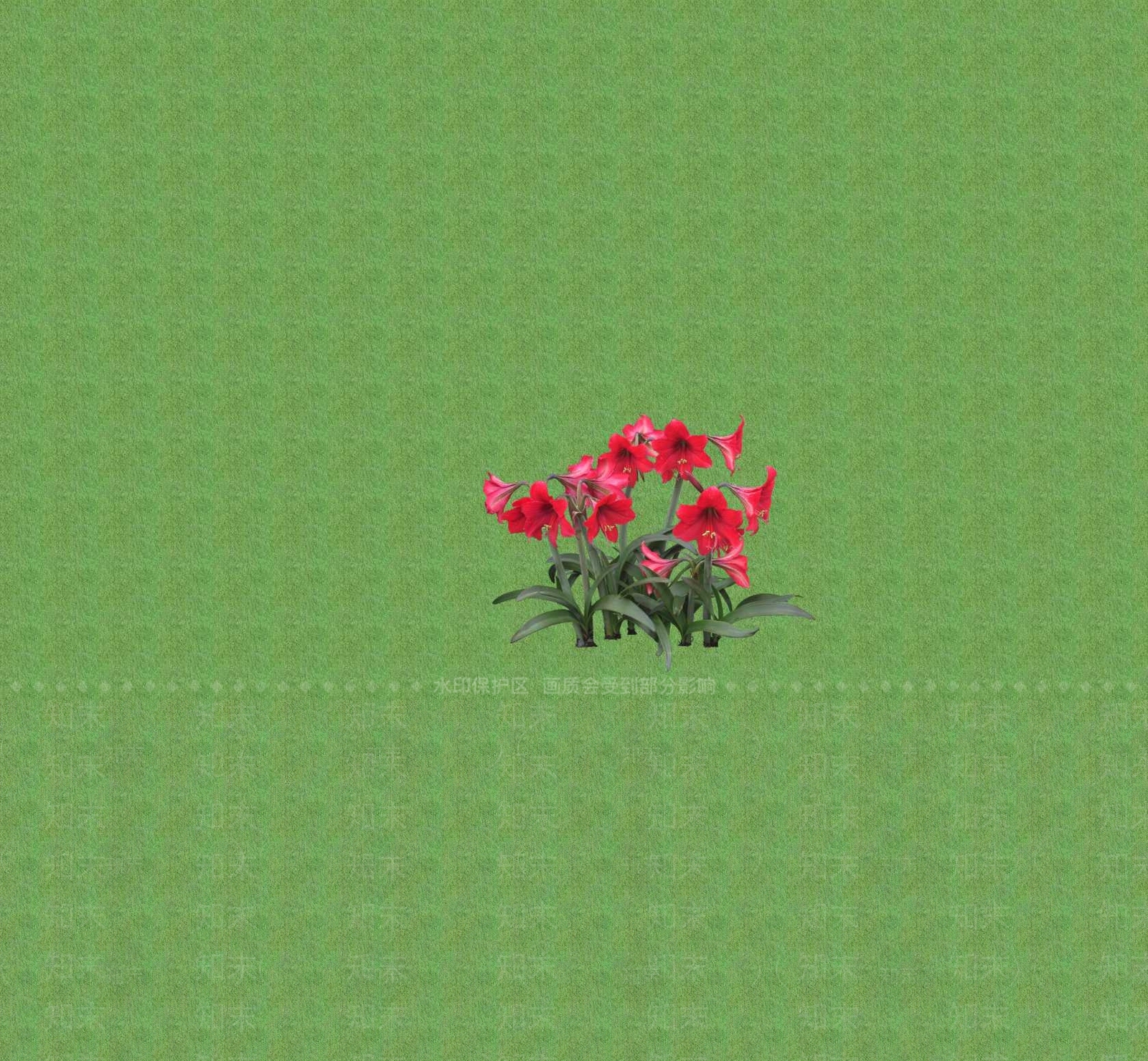 2D花草SU模型下载【ID:1201401510】