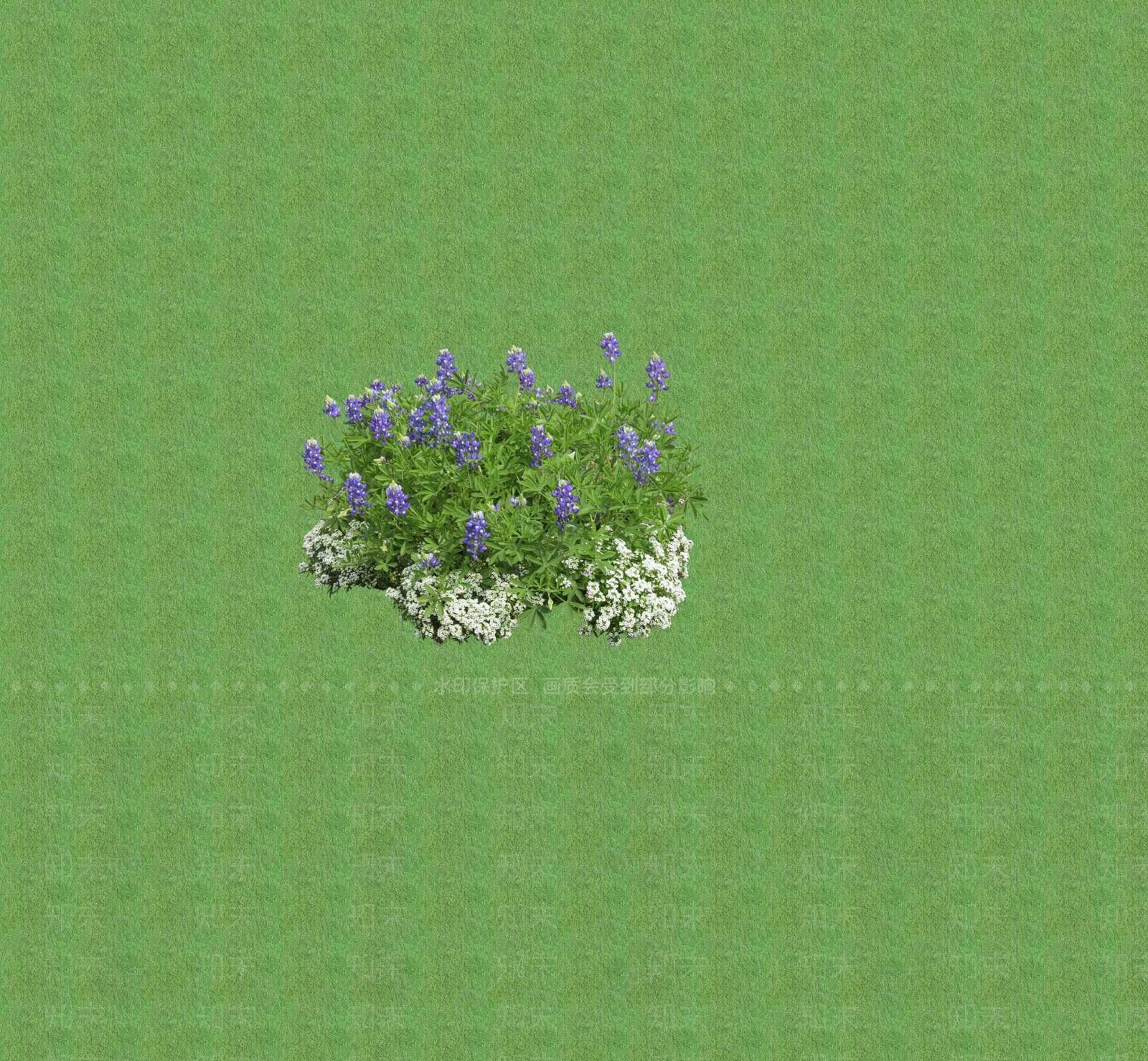 2D花草SU模型下载【ID:1201402475】