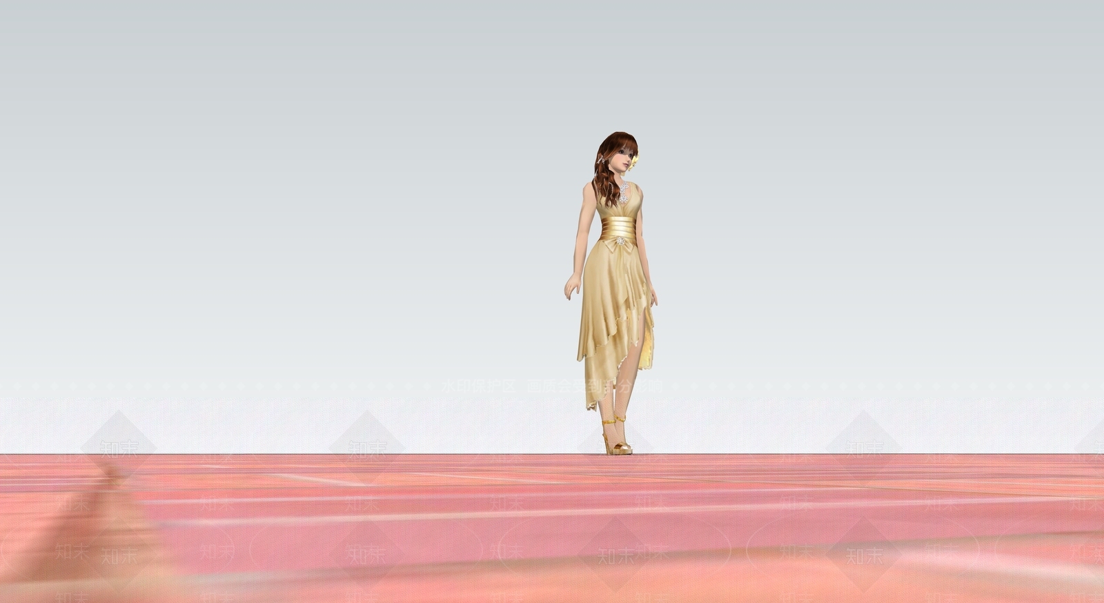 女人SU模型下载【ID:1201402998】