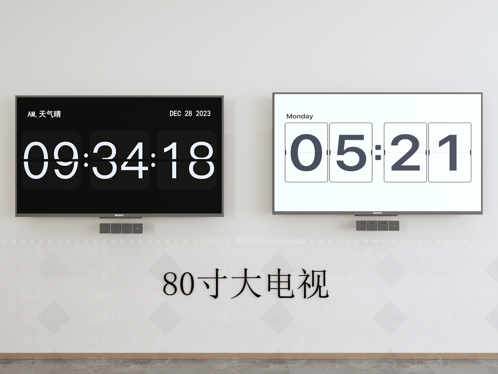 电视3D模型下载【ID:1201412253】