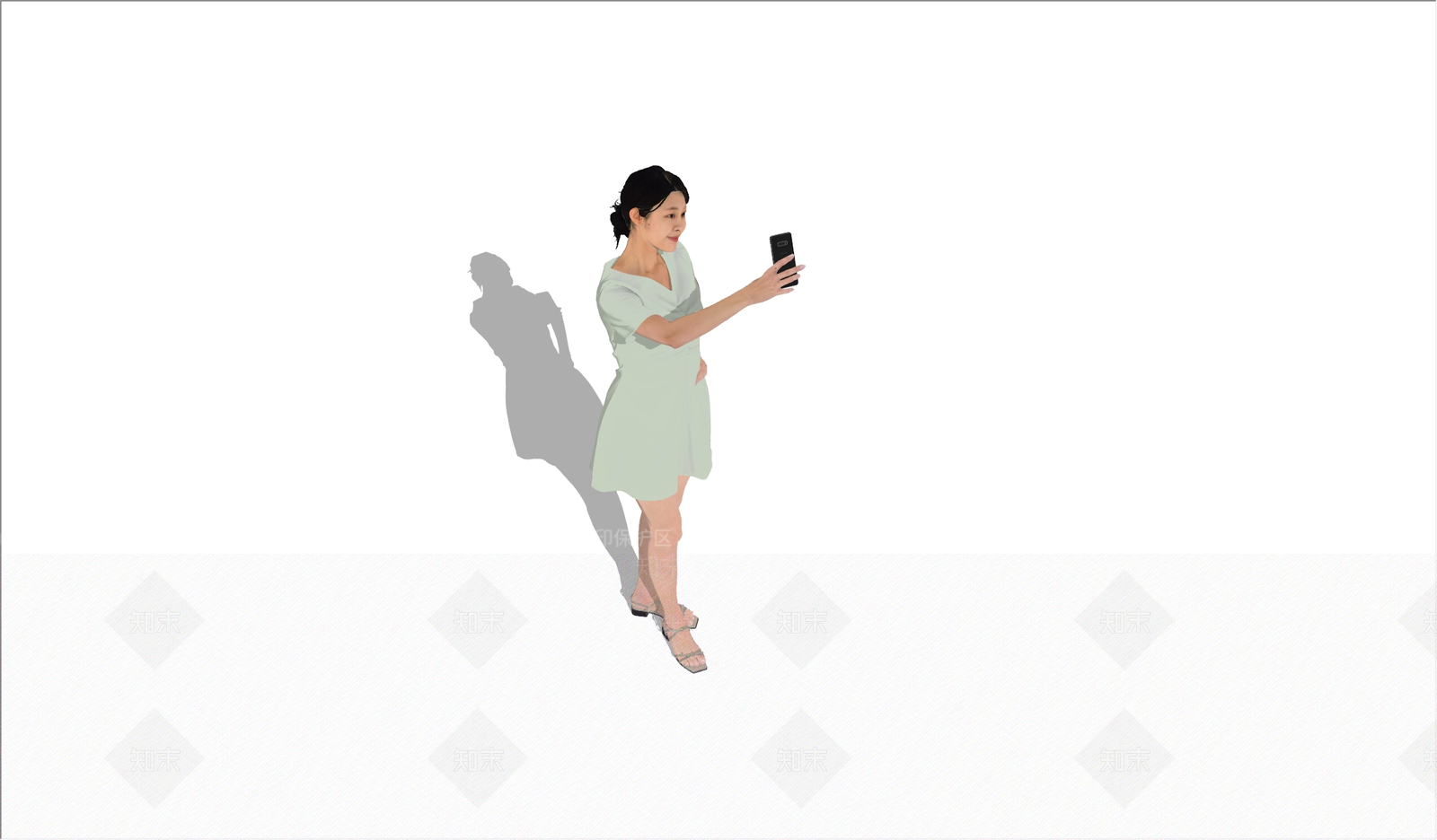 女人SU模型下载【ID:1201416163】