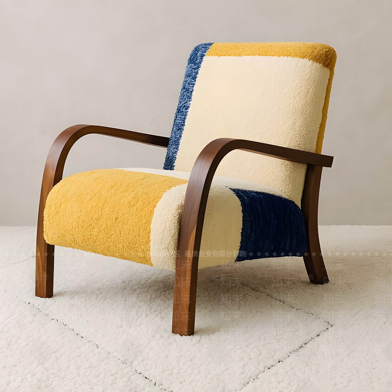 现代休闲椅3D模型下载【ID:1201418195】