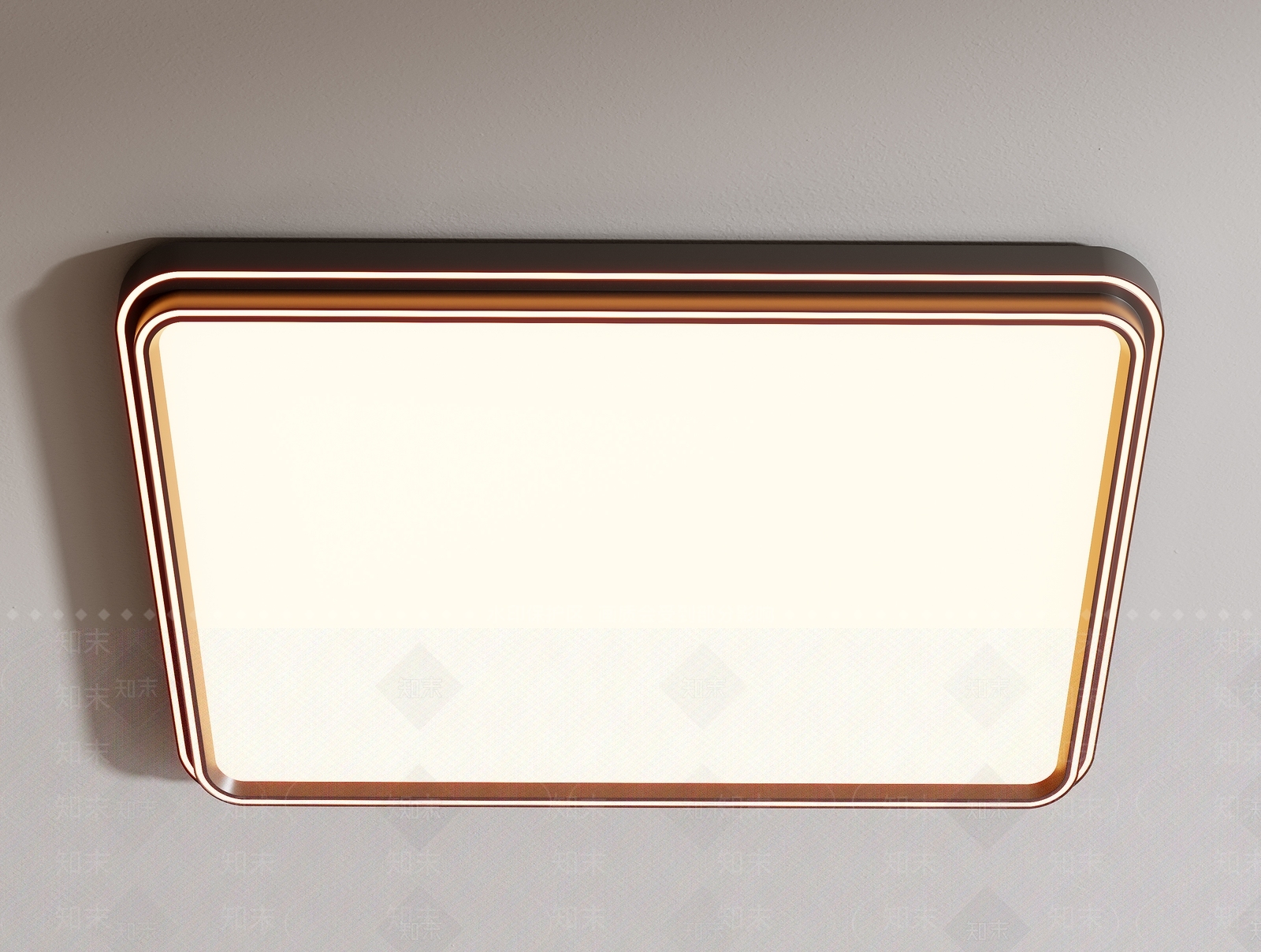 现代意式吸顶灯3D模型下载【ID:1201429910】