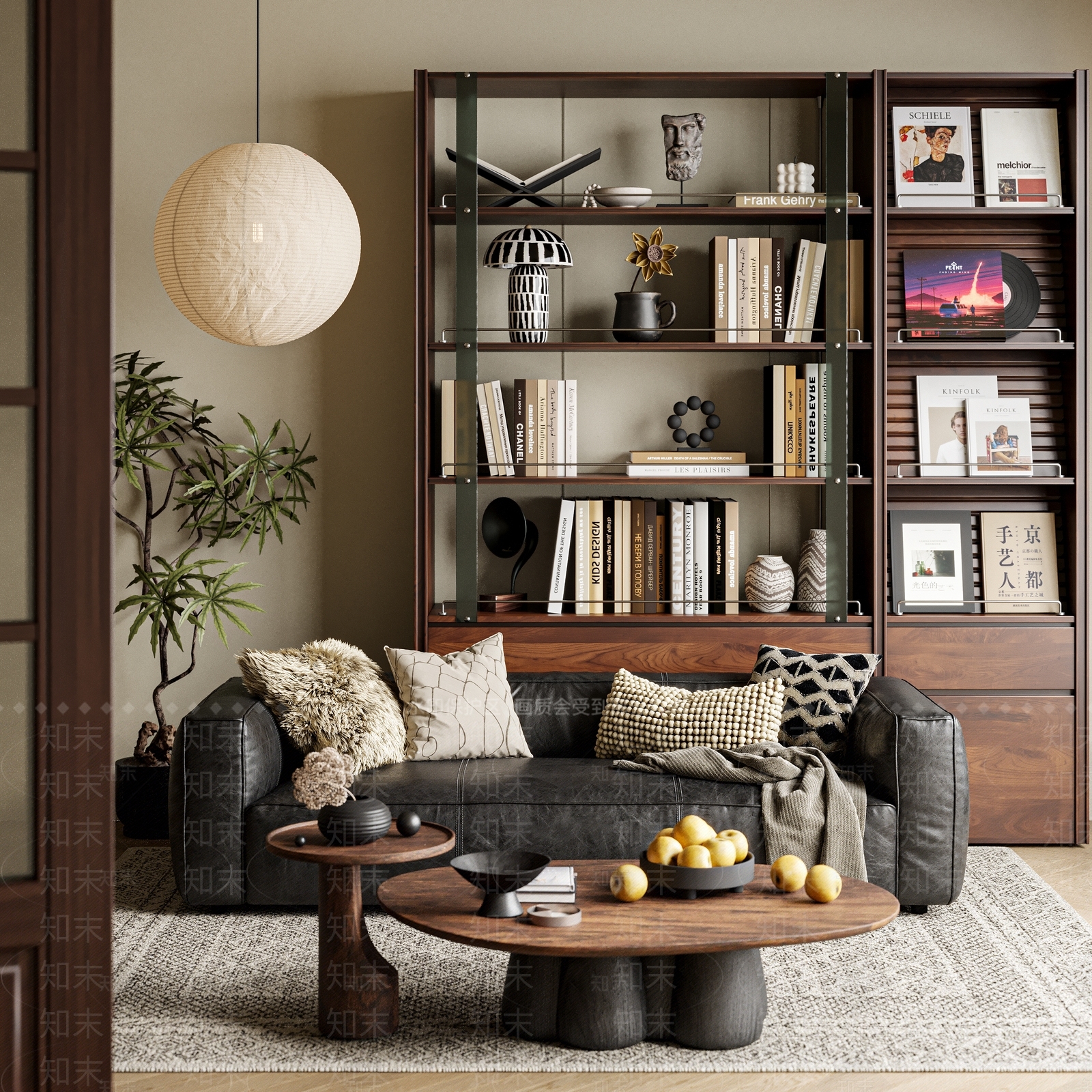 中古书房3D模型下载【ID:1201431562】