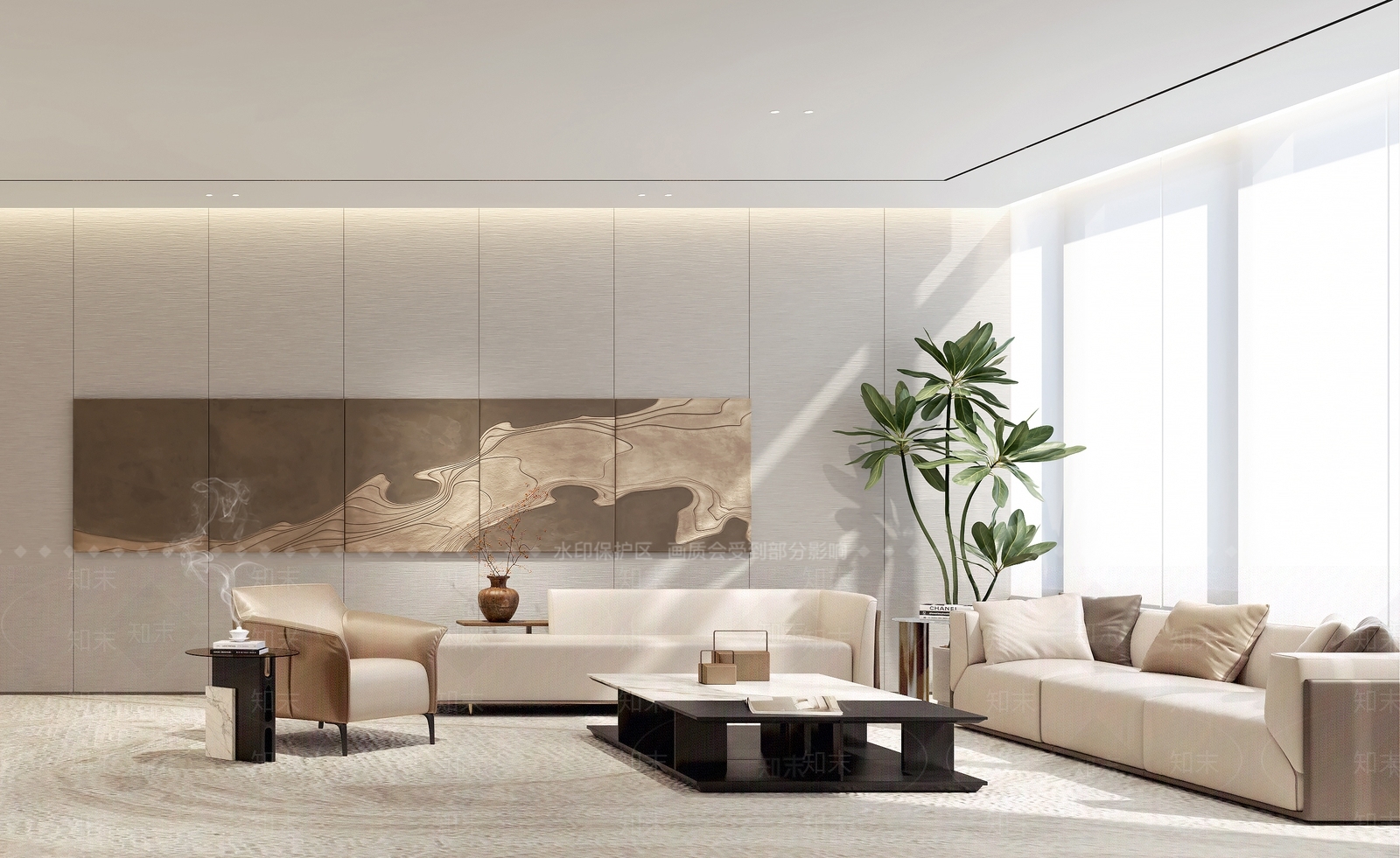 弧形展示柜博古架3D模型下载【ID:1227379070】