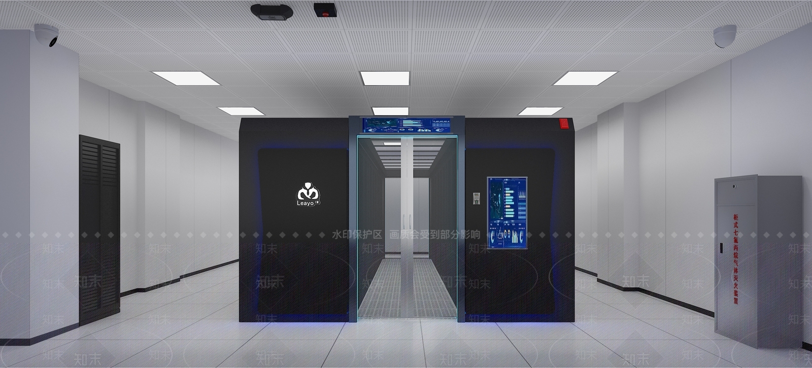 现代工业服务中心3D模型下载【ID:1201434905】