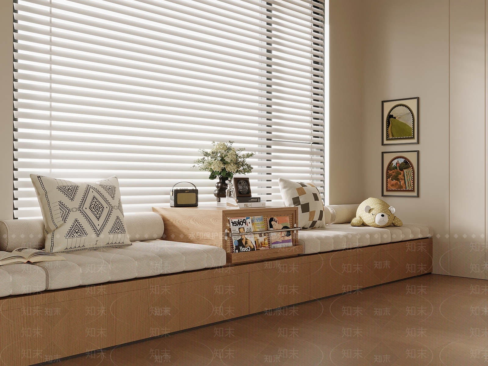 现代坐垫SU模型下载【ID:1201437969】