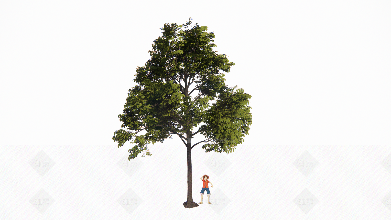 乔木SU模型下载【ID:1201442530】