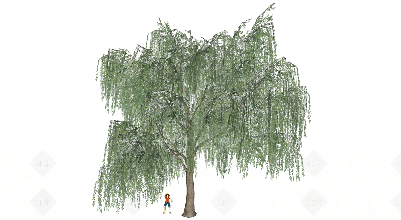 乔木SU模型下载【ID:1201442586】