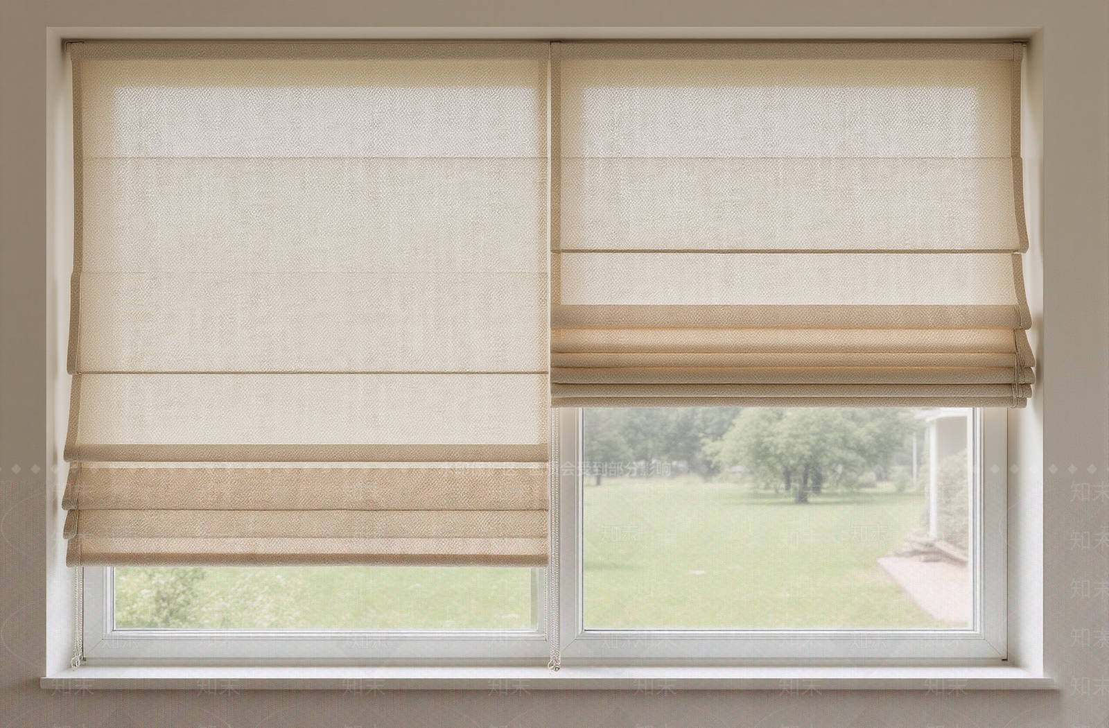 现代窗帘SU模型下载【ID:1201443253】