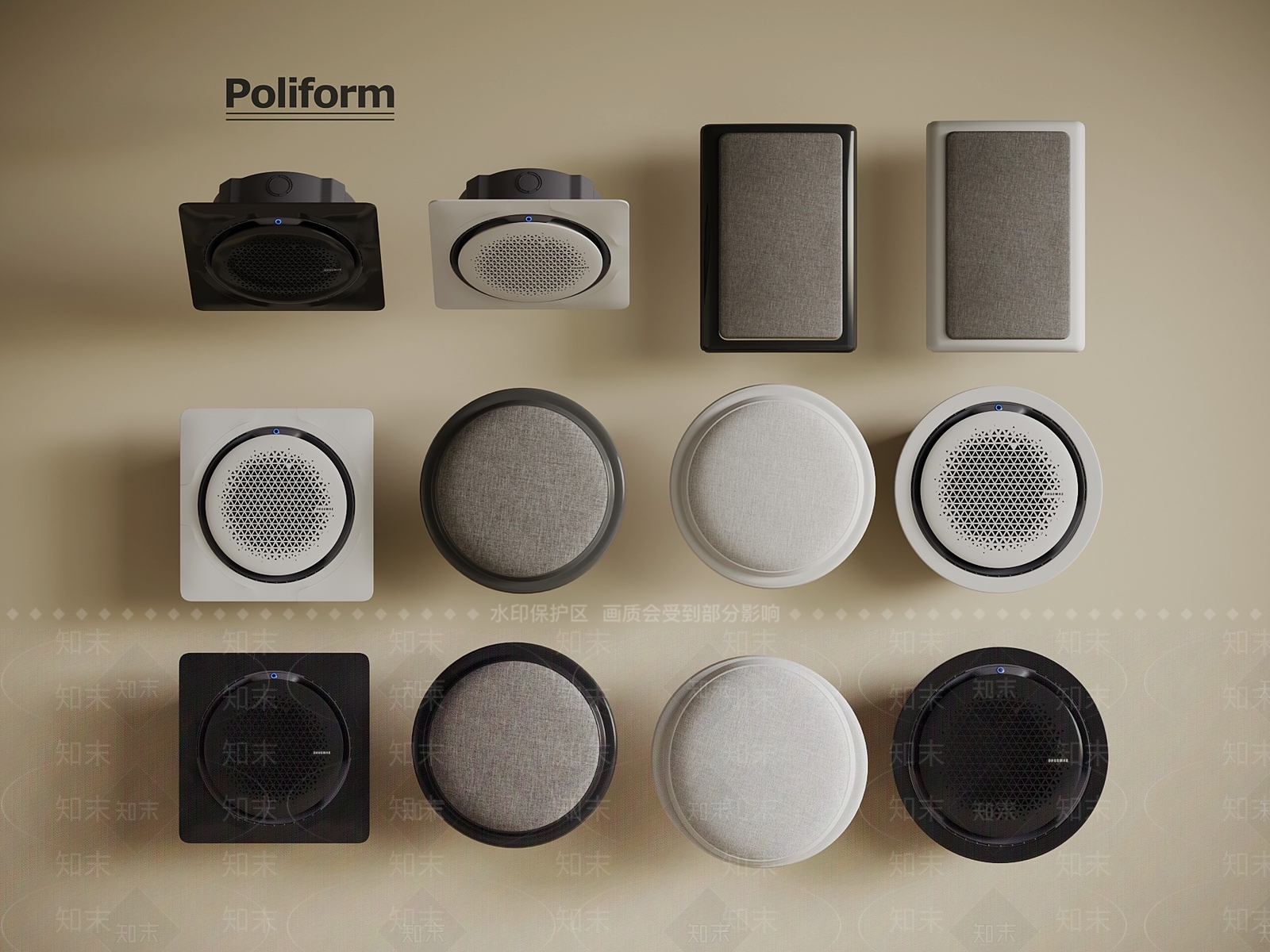 音响3D模型下载【ID:1201443661】